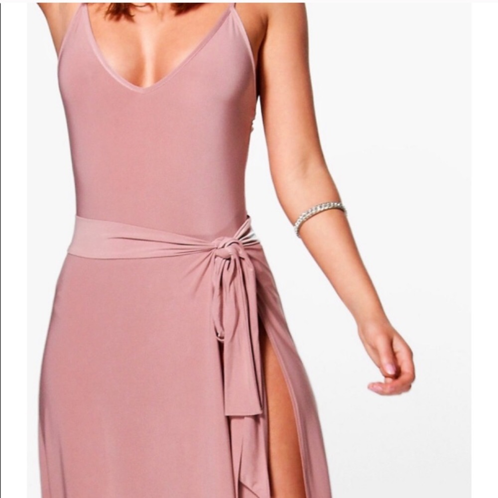 2 piece night rose gold outfit